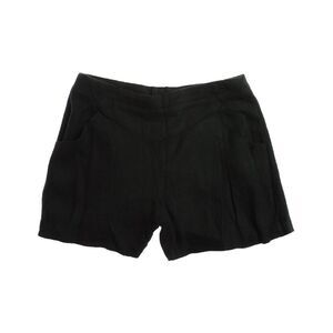 W118 Womens Rebecca High Waist Walking Dress Shorts, Black, NWT